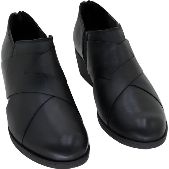 Clarks Charlten Gema Black Block Heel Bootie Women's US 8.5M - Picture 1 of 6